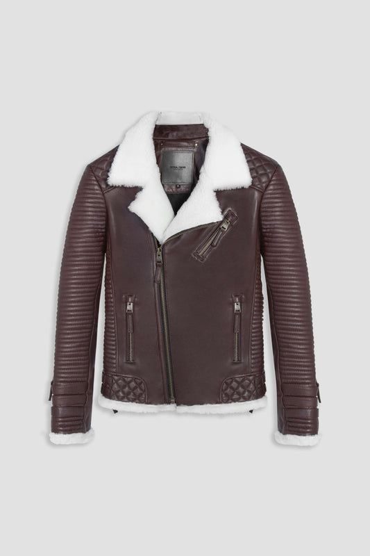 The Alexander 3.0: Antique Brown Shearling  (Man)